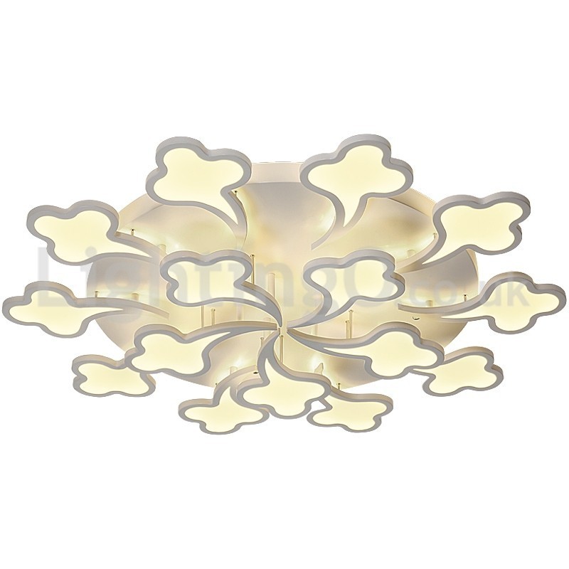 Plafoniera moderna a filo Meteorer, LED, 60/70/80/100/120 cm