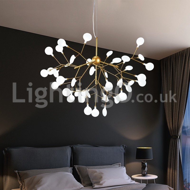 Lampadario moderno contemporaneo Fireflies 12 luci G4