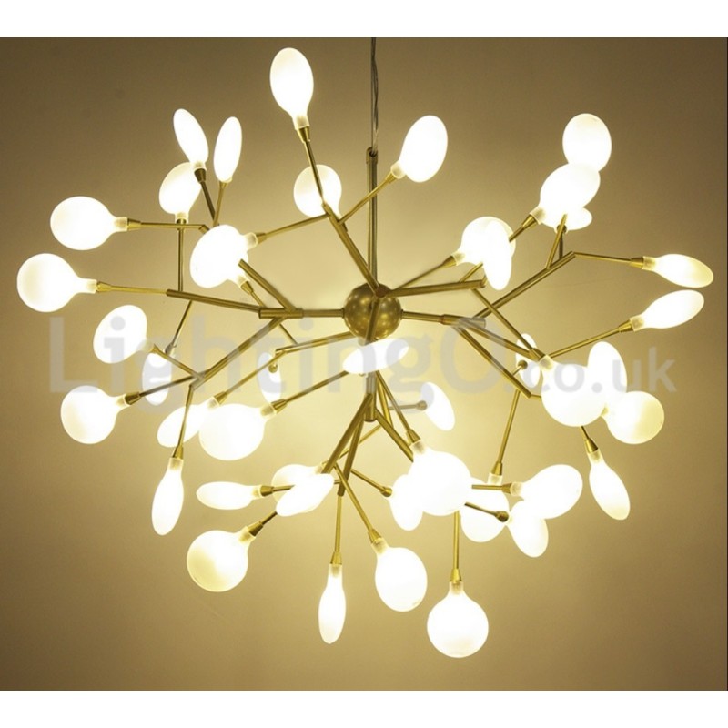 Lampadario moderno contemporaneo Fireflies 12 luci G4