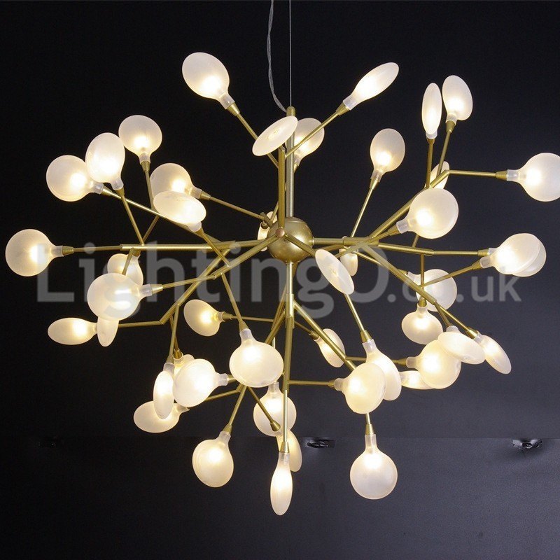 Lampadario moderno contemporaneo Fireflies 12 luci G4