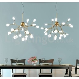 Lampadario moderno contemporaneo Fireflies 12 luci G4