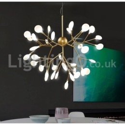 Lampadario moderno contemporaneo Fireflies 12 luci G4