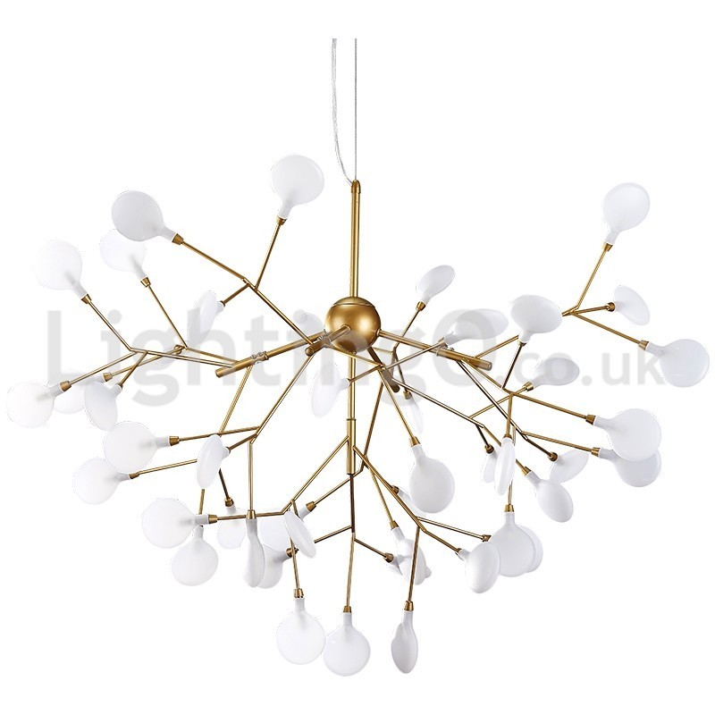 Lampadario moderno contemporaneo Fireflies 12 luci G4