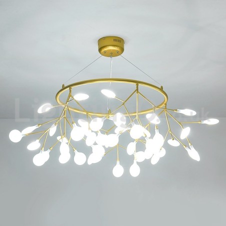 Lampadario rotondo moderno contemporaneo Fireflies