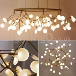 Lampadario rotondo moderno contemporaneo Fireflies