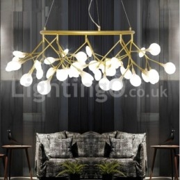 Lampadario rotondo moderno contemporaneo Fireflies
