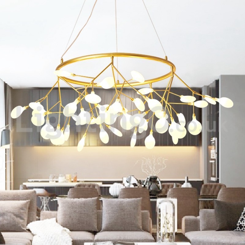 Lampadario rotondo moderno contemporaneo Fireflies