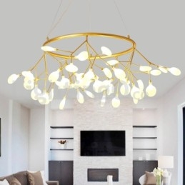 Lampadario rotondo moderno contemporaneo Fireflies