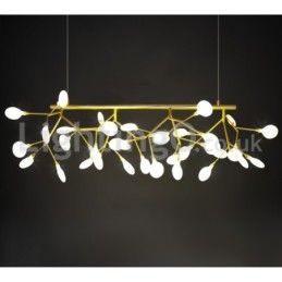 Lampadario moderno lucciole in vetro G4 27/36 luci