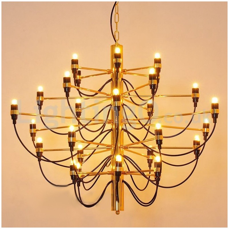 Lampadario moderno nordico frutti estivi 30 lampadine LED 88 x 70 cm