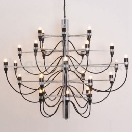 Lampadario moderno nordico frutti estivi 30 lampadine LED 88 x 70 cm