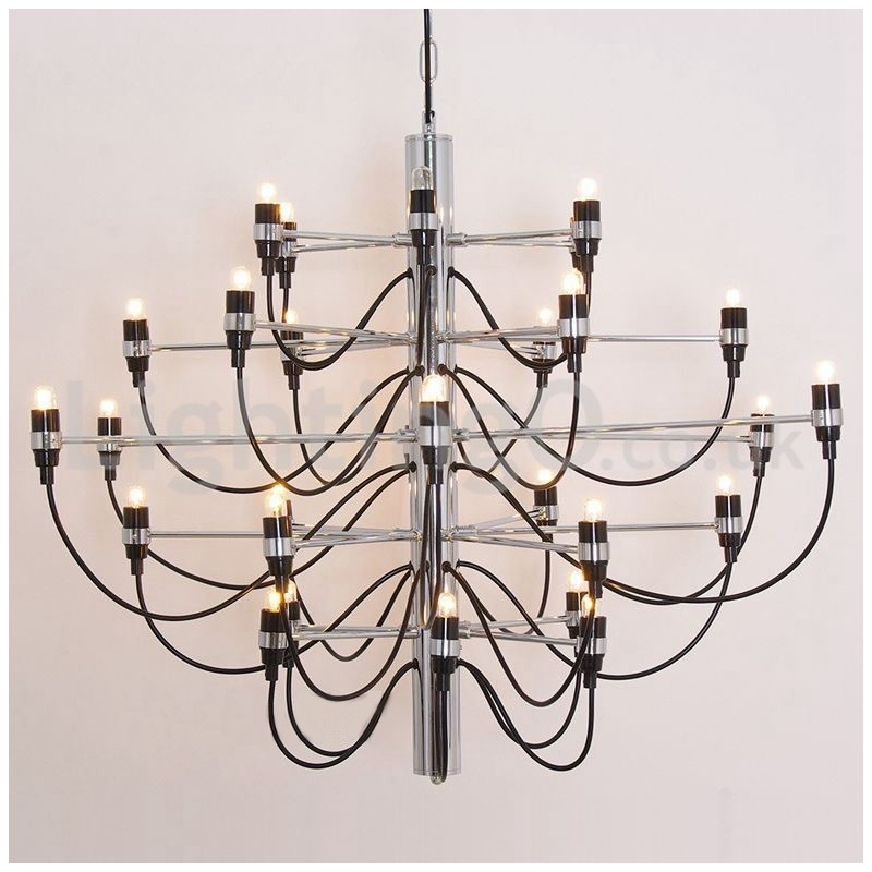 Lampadario moderno nordico frutti estivi 30 lampadine LED 88 x 70 cm