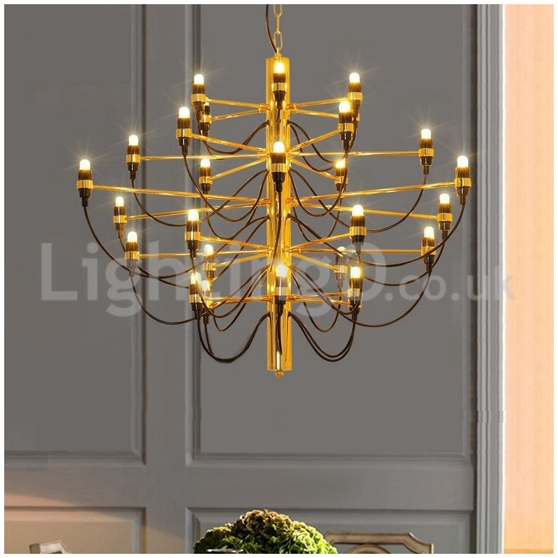 Lampadario moderno nordico frutti estivi 30 lampadine LED 88 x 70 cm
