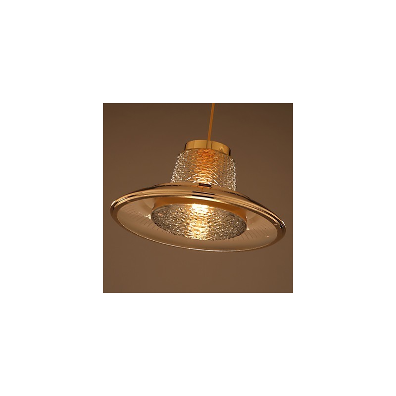 Lampadario a sospensione mini moderno contemporaneo in metallo e vetro
