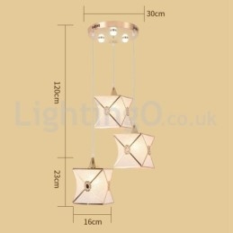 Lampada a sospensione moderna 1 o 3 luci E27 220 V cavo regolabile 1,2 m