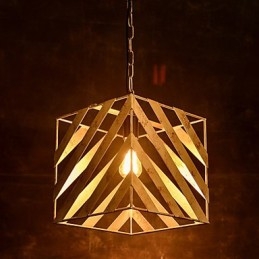 Lampadario in ferro retrò industriale minimalista moderno