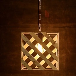 Lampadario in ferro retrò industriale minimalista moderno