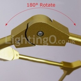 Lampadario moderno nordico in vetro Magic Bean