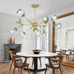 Lampadario moderno nordico Molecolare Magic Bean con 6/8/10/12 luci E27