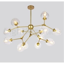 Lampadario moderno nordico Molecolare Magic Bean con 6/8/10/12 luci E27