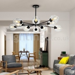 Lampadario moderno nordico molecolare Magic Bean Cafe 6/8/10/12 luci E27