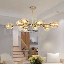 Lampadario moderno nordico molecolare Magic Bean Cafe 6/8/10/12 luci E27