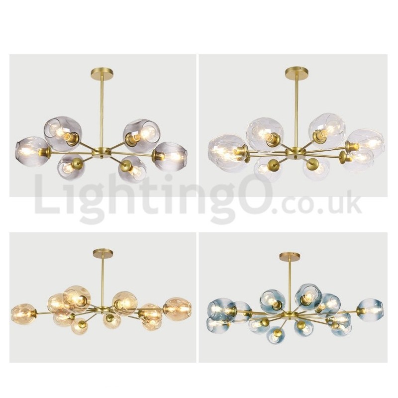 Lampadario moderno nordico molecolare Magic Bean Cafe 6/8/10/12 luci E27
