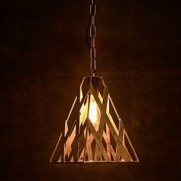Lampadario retrò industriale in ferro, moderno minimalista, 1 luce E26/E27