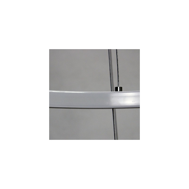 Lampada a sospensione LED dimmerabile 63 W, anello moderno, diametro 100 cm