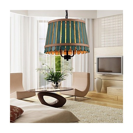 Lampadario a sospensione Saladier Avec Style Mini in legno/bambù