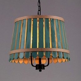 Lampadario a sospensione Saladier Avec Style Mini in legno/bambù