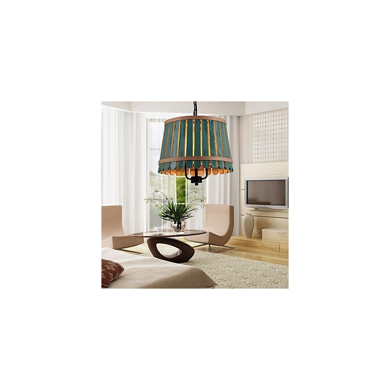 Lampadario a sospensione Saladier Avec Style Mini in legno/bambù