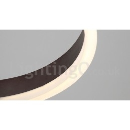 Lampada a sospensione lineare LED dimmerabile con telecomando, design moderno