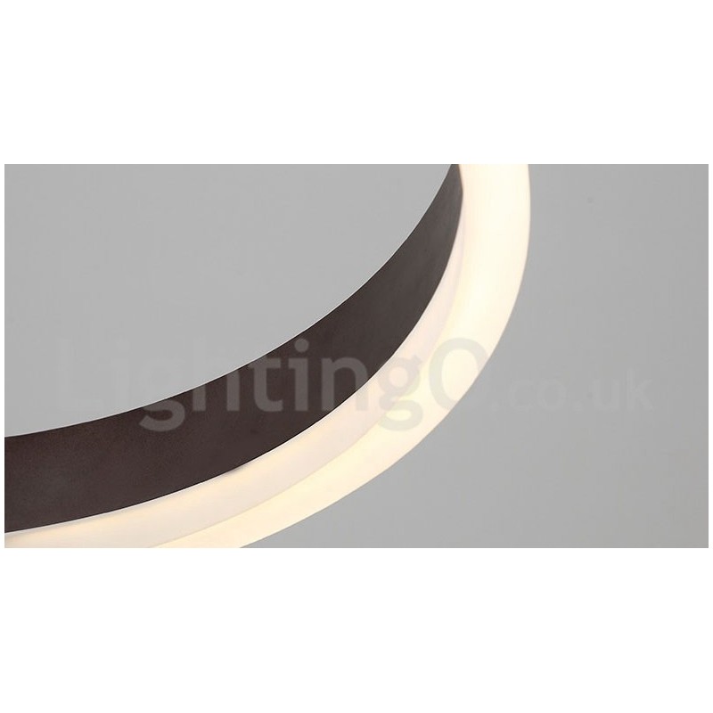 Lampada a sospensione lineare LED dimmerabile con telecomando, design moderno