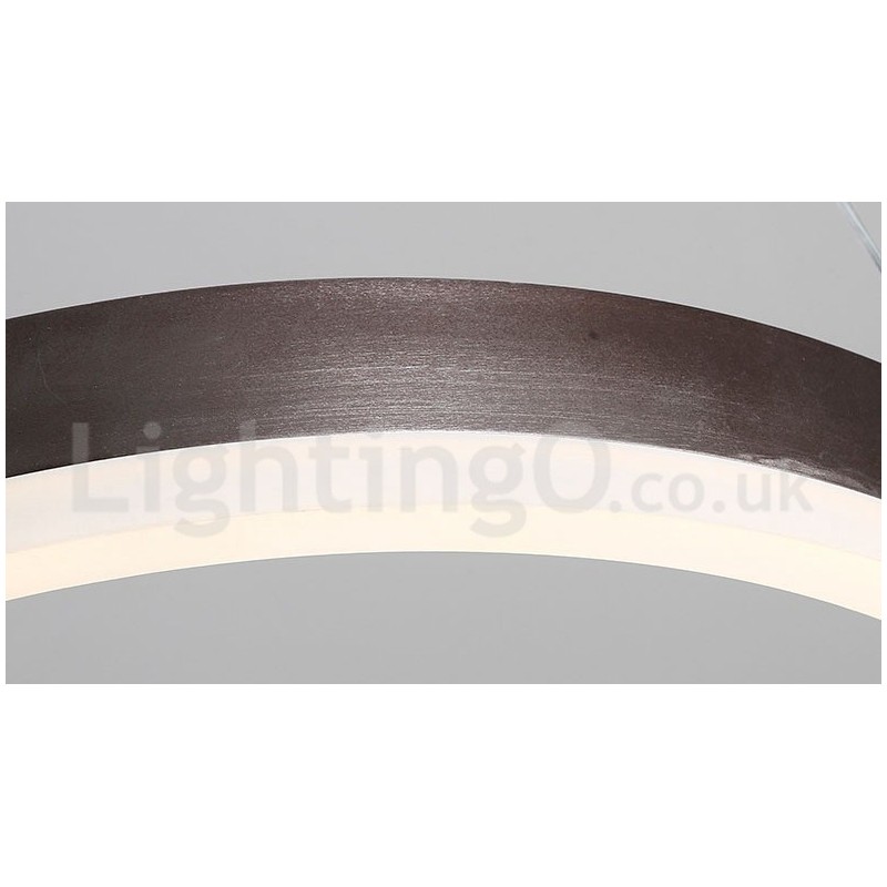 Lampada a sospensione lineare LED dimmerabile con telecomando, design moderno