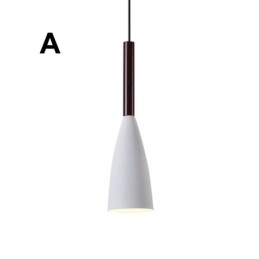 Lampada a sospensione moderna Macaron E27 10 cm x 35 cm