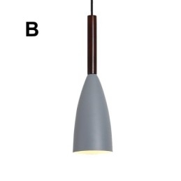 Lampada a sospensione moderna Macaron E27 10 cm x 35 cm
