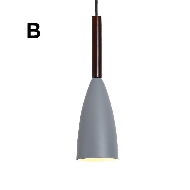 Lampada a sospensione moderna Macaron E27 10 cm x 35 cm