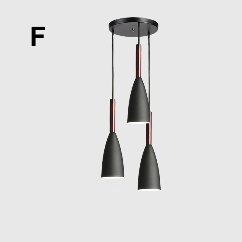 Lampada a sospensione moderna Macaron E27 10 cm x 35 cm