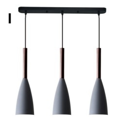 Lampada a sospensione moderna Macaron E27 10 cm x 35 cm