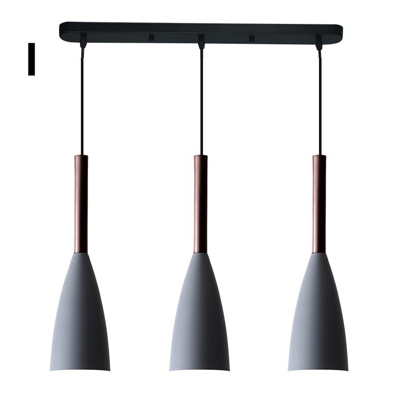 Lampada a sospensione moderna Macaron E27 10 cm x 35 cm