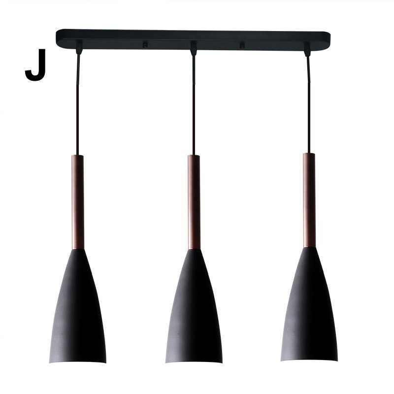 Lampada a sospensione moderna Macaron E27 10 cm x 35 cm