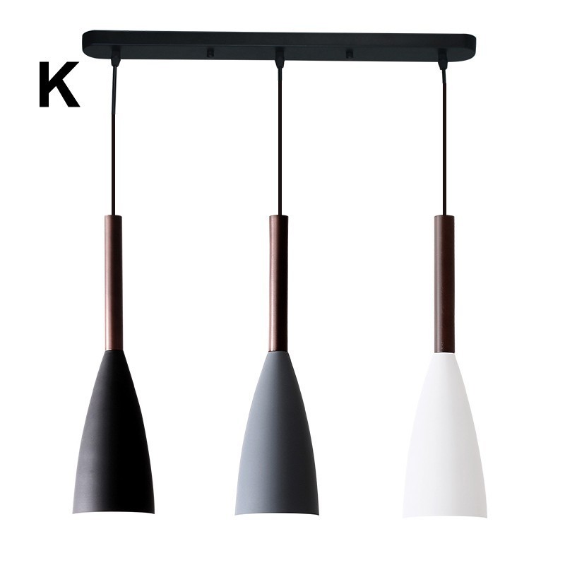 Lampada a sospensione moderna Macaron E27 10 cm x 35 cm