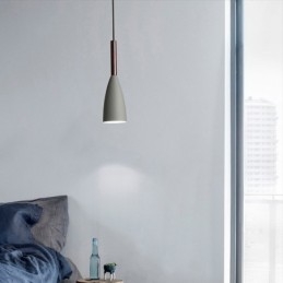 Lampada a sospensione moderna Macaron E27 10 cm x 35 cm