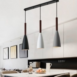 Lampada a sospensione moderna Macaron E27 10 cm x 35 cm