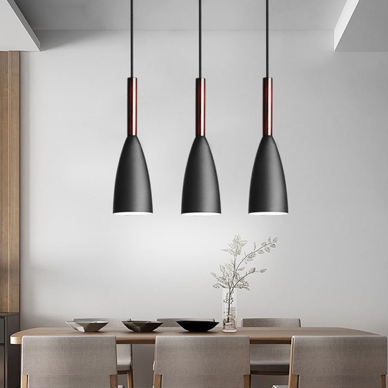Lampada a sospensione moderna Macaron E27 10 cm x 35 cm