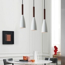 Lampada a sospensione moderna Macaron E27 10 cm x 35 cm