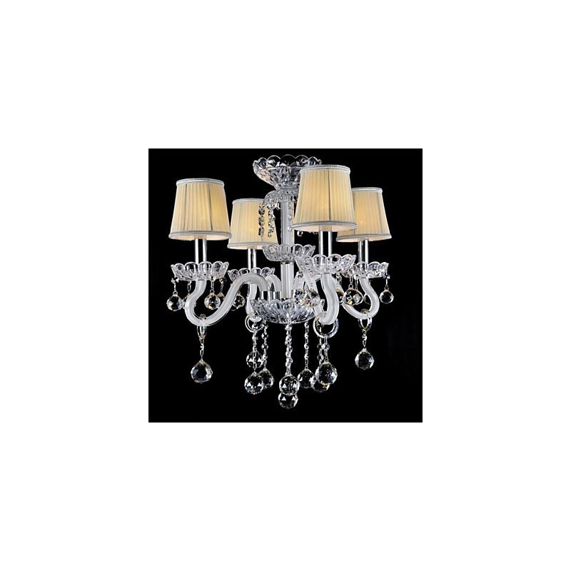 Lampadario mini in cristallo moderno contemporaneo a tamburo, globo, classico, country, vetro, 6 luci
