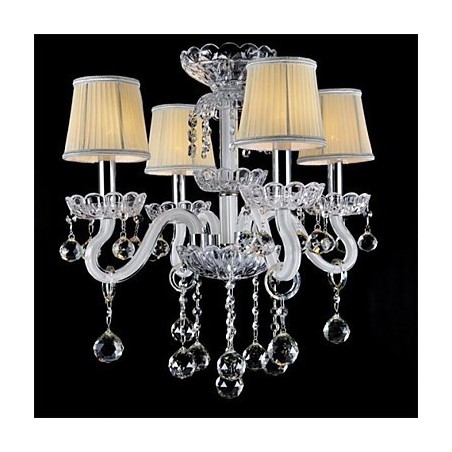 Lampadario mini in cristallo moderno contemporaneo a tamburo, globo, classico, country, vetro, 6 luci