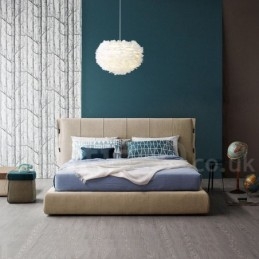 Lampadario moderno contemporaneo a piume multicolore E14